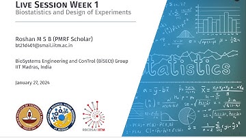 Live Session Week 1 - Biostatistics and Design of Experiments (noc24-bt33)