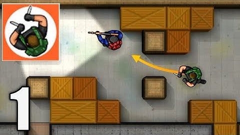 Hunter Assassin - Gameplay Walkthrough Part 1 - Level 1-15 (iOS,Android)