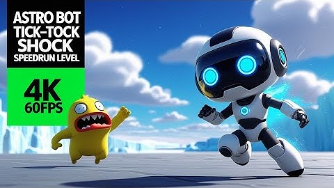 Astro Bot: Tick-Tock Shock Speedrun Mastery | PS5 Pro 4K 60FPS - Unveiling Hidden Tricks & Secrets