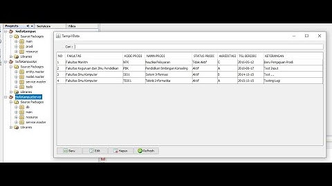 Perkuliahan Online PBO 2 Java Desktop Client Server menggunakan RMI