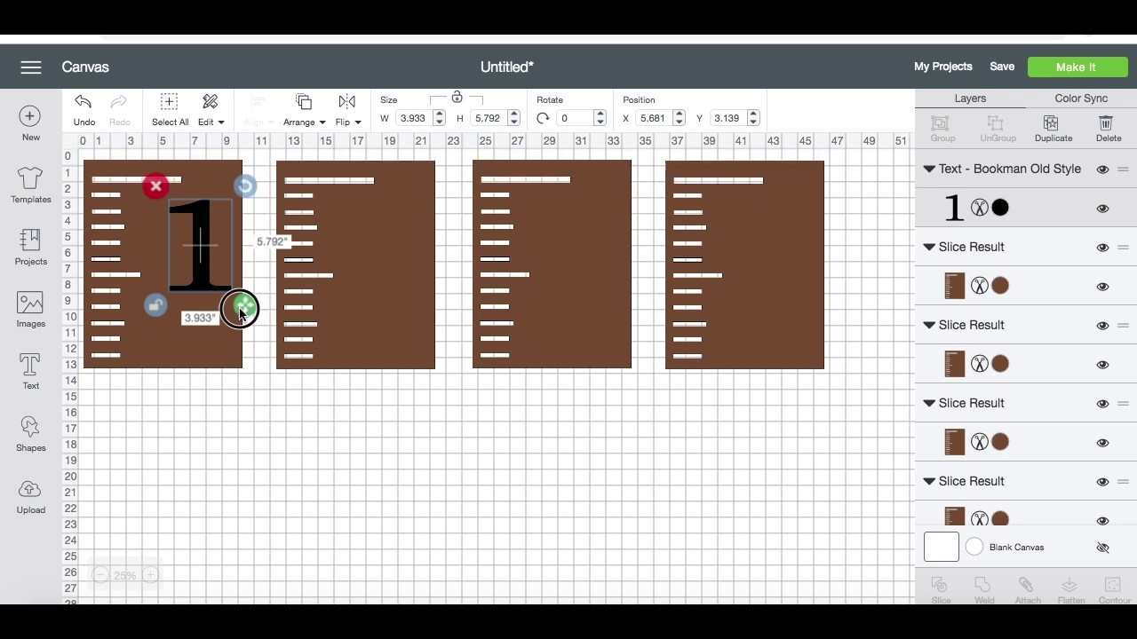 Free Cricut Growth Chart