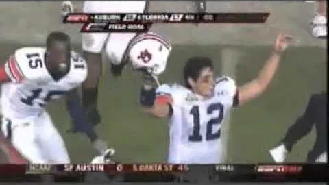 Wes Byrum beats Florida twice