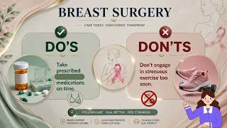 DO'S and DON'TS of BREAST SURGERY.