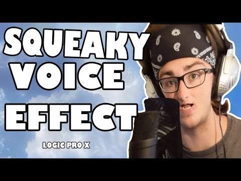 Comment utiliser Squeaky Voice Effect dans Logic Pro X! (FACILE)
