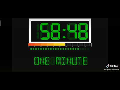 100 sec timer countup 60 fps