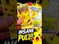 THIS Pikachu Pack Had CRAZY Luck  We got Pikachu EX SAR⚡