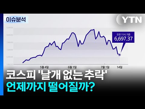 코스피 '날개 없는 추락'...언제까지 떨어질까? [뉴스나우] / YTN