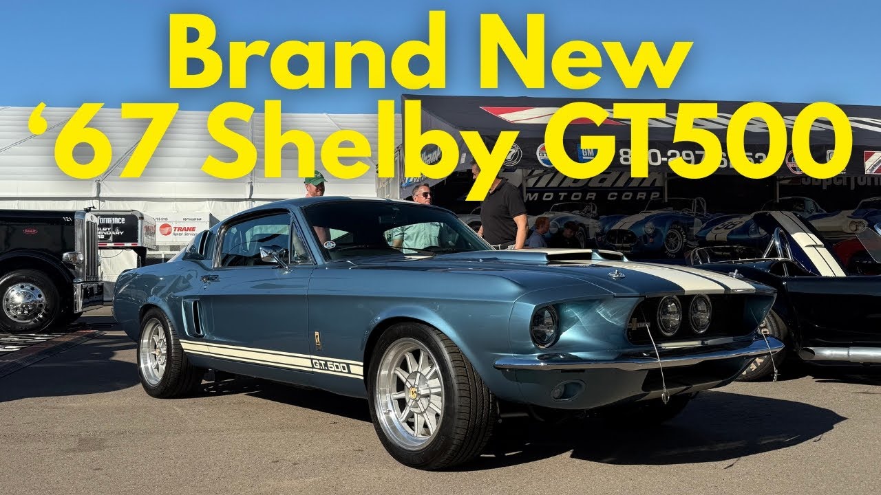 Islandburner Bild Auf Leinwand 1967 Ford Mustang Shelby Gt 500 Bilder Wandbilder Poster