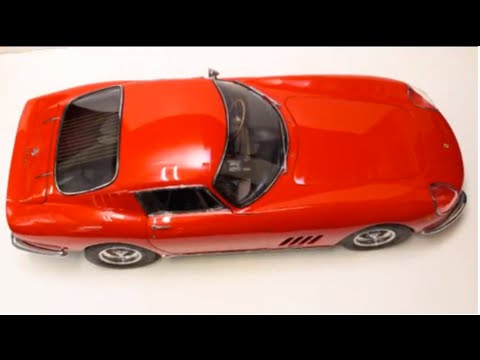 Construcción artesanal de maquetas de coches. Ferrari 275 GTB 2014. 