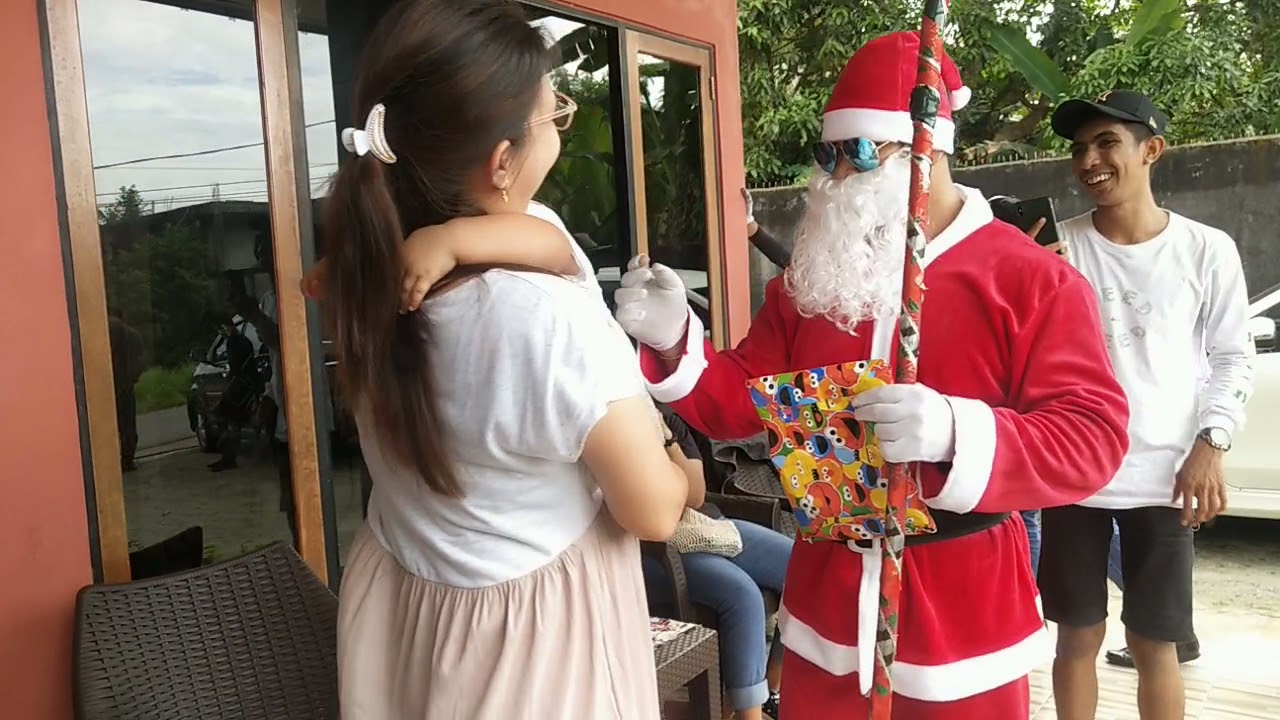 Opa Santa Datang Cece Auto Nangis