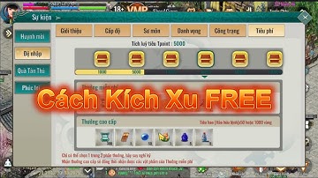 Cách Kích XU FREE Trong Kiếm Hiệp Tình 2 Mobile