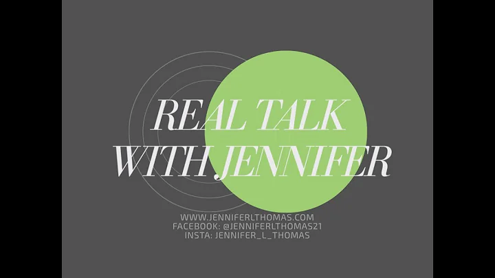 Real Talk With Jennifer - Guest: Life Coach Diane ...