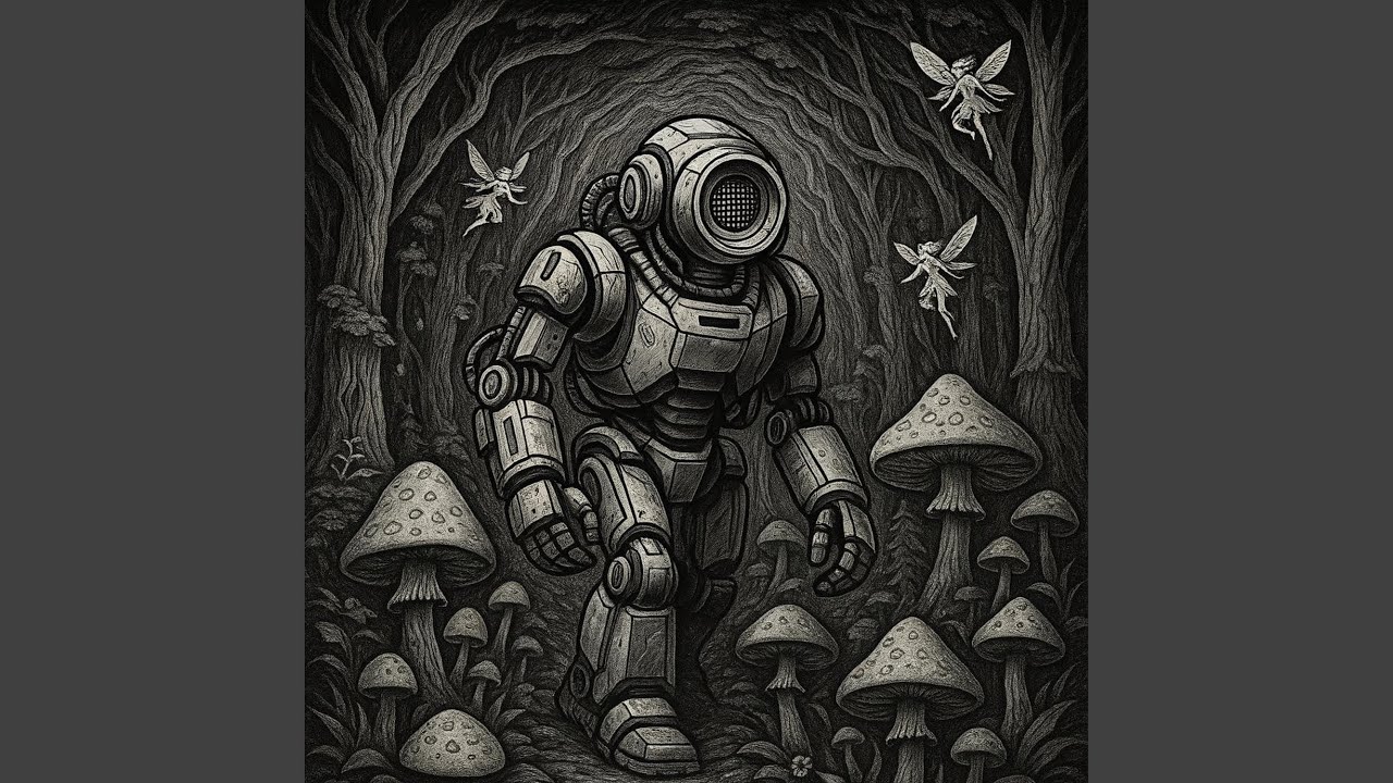 Mech in the Mushroom Forest
