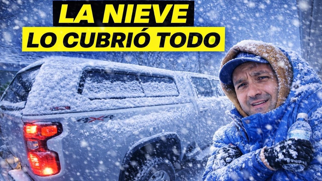 Nieve, frío extremo y supervivencia: Pasando la noche a -11°C en mi camioneta