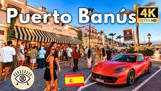 Puerto Banús, Spain | WALKING TOUR | In Marbella, LUXURY knows NO LIMITS ⭐⭐⭐⭐⭐