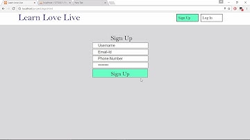 how to make a simple website and connect to database part-3