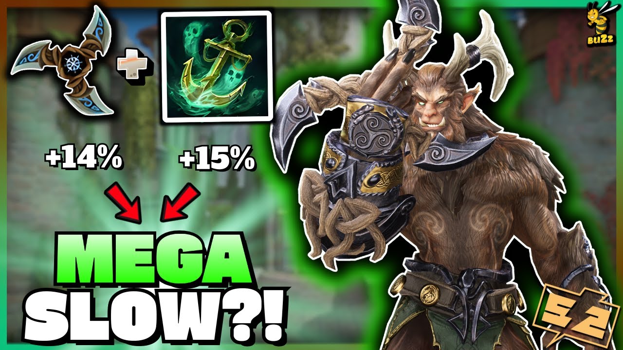 Якорь + его 1 способность замедляет противника более чем на 30%?! | Сборка для поединка с Кернунн...