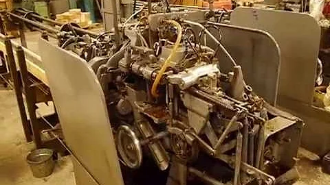 Davenport Model B Oversize - 5 Spindle Screw Machine