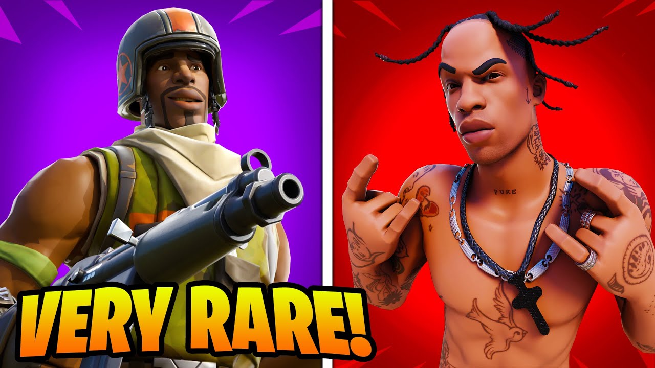 35 Fortnite Skins That Are RARE! YouTube