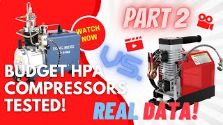 Low cost HPA compressor output analysed! Yong Heng GX CS2 shootout YHHRS ep 18
