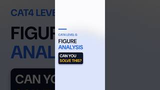 CAT4 Level G Figure Analysis: How to Solve Step by Step