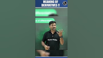 Meaning of Derivatives. #maths #hscboard