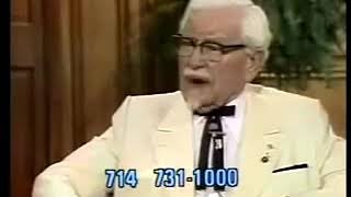 Kfc Founder Colonel Sanders On How Jesus Saved Him 1979