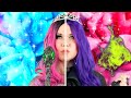 MAL vs AUDREY DESCENDANTS RAP BATTLE with QUEEN OF MEAN (Evie Mal Jay Elsa Belle Rapunzel)