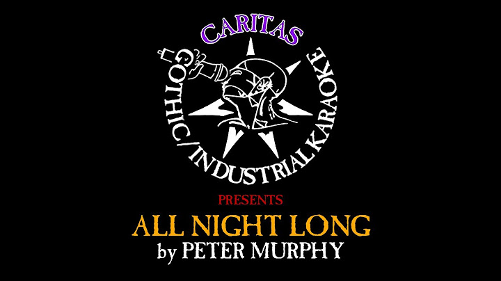 All Night Long Instrumental version - Instrumental performance video thumbnail