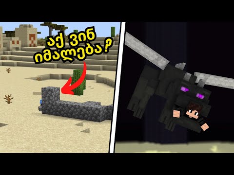 აქ რა ხდება?!! | Minecraft ახალ სერვერზე