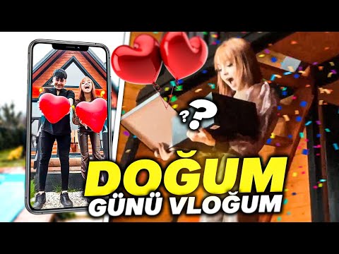 DOĞUM GÜNÜ VLOG - BARIŞIN BÜYÜK SÜRPRİZİ  لحظات عيد ميلاد مفاجأة رومانسية