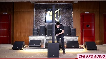 CVR audio powered column line array T-308 T-115P