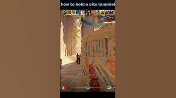 HOW TO HOLD A SITE (ANUBIS)  #cs2 #csgo #cs2clips #gaming #csgoblast #counterstrike #csgobestclips
