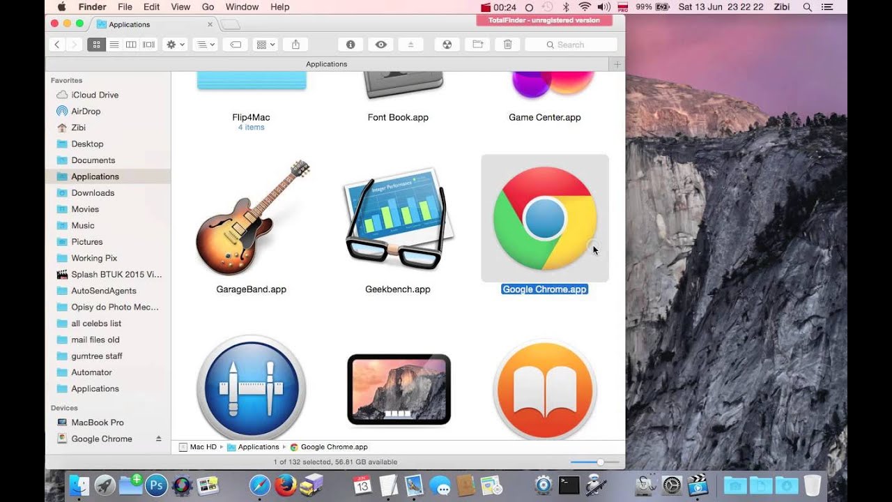 chrome for macbook pro