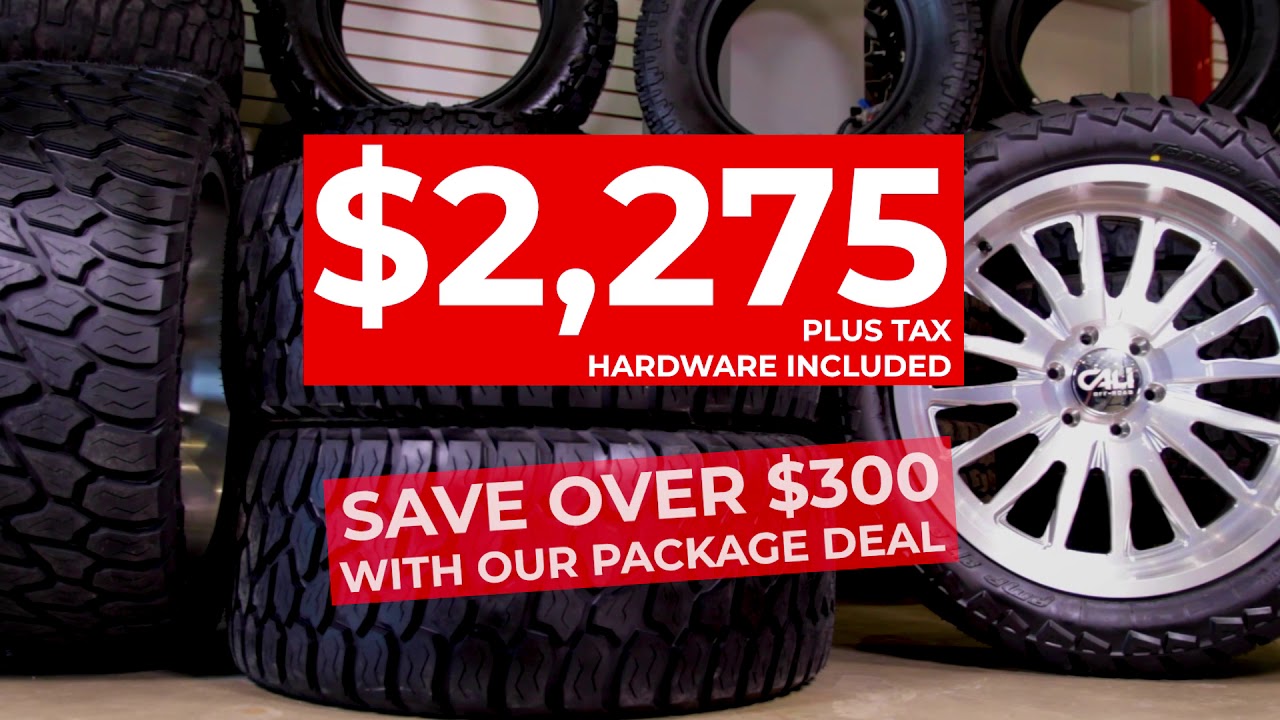 Cali Wheel & Tire Pkg