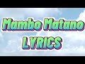 LADY JAYDEE - MAMBO MATANO ( OFFICIAL VIDEO LYRICS )