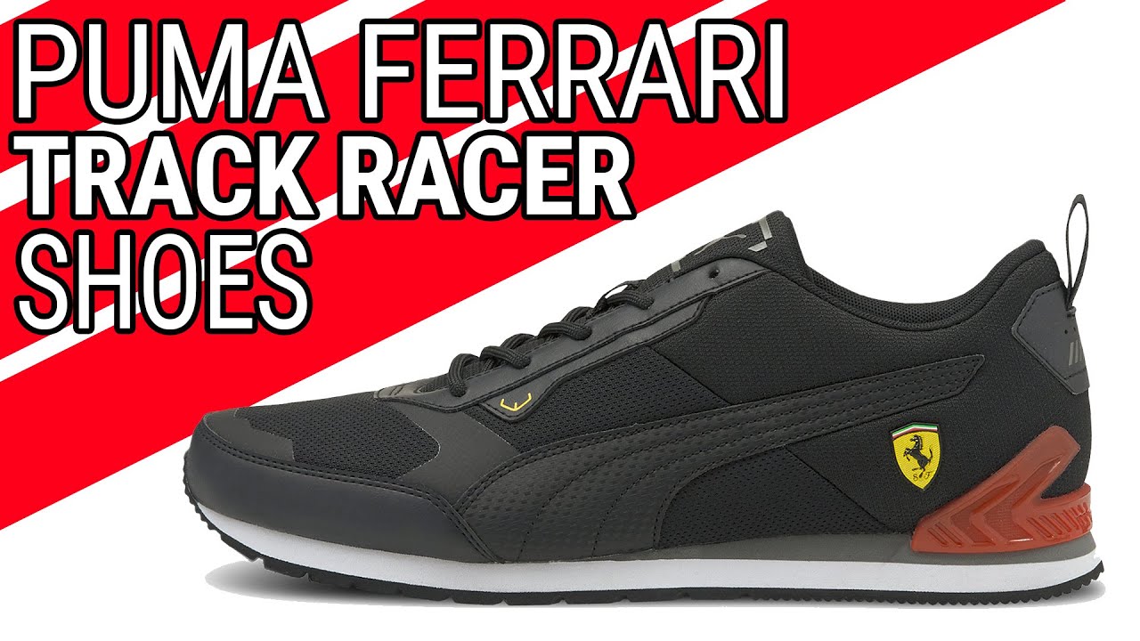 Puma Ferrari Track Racer Shoes review - FansBRANDS.com - YouTube