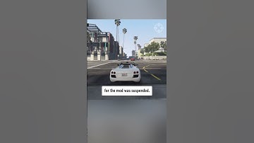 Why was this AI-driven GTA mod banned? #gta5 #gtav #ai #mods #gaming #shorts