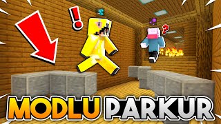 Minecraft'ta SİNİR BOZAN MODLU PARKUR!!!