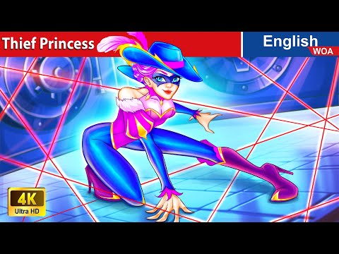 Thief Princess and the Heist of the Century 👀💎 English Storytime🌛 Fairy Tales in English @