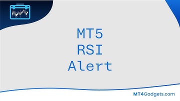 MT5 RSI Alert Indicator | Get Notified on RSI Overbought/Oversold Levels
