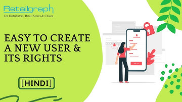 Learn How to Create New Users & Its Rights with RetailGraph ERP #shorts