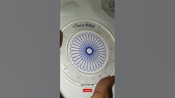 Satisfying asmr spirograph art ❣️😍. #shorts #spirograph #2024 #drawing #asmrart #satisfying