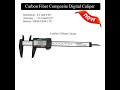 6inch 150mm electronic digital caliper ruler carbon fiber composite vernier