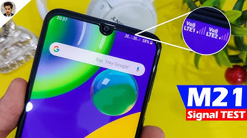 Samsung Galaxy M21 Signal Strength Test - Galaxy M21 Network Test