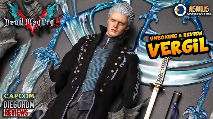 Asmus Toys DANTE Devil May Cry 5 Unboxing e Review BR / DiegoHDM 