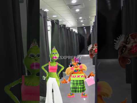 PREPPY LORAX AND MOTHER GRINCH GO TO WALMART#preppy#funny#blowthisupforme#fyp#viral#preppylorax