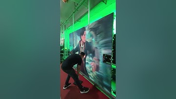 LED module installation step by step #ledinstallation #ledmodule #leddisplay #indoorleddisplay #led