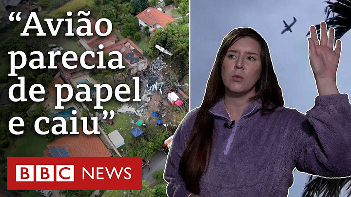 Queda de avião em Vinhedo: os relatos de quem viu o acidente aéreo