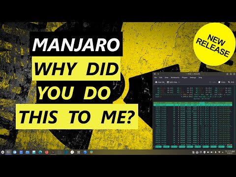 Manjaro Why Did You Do This To Me?